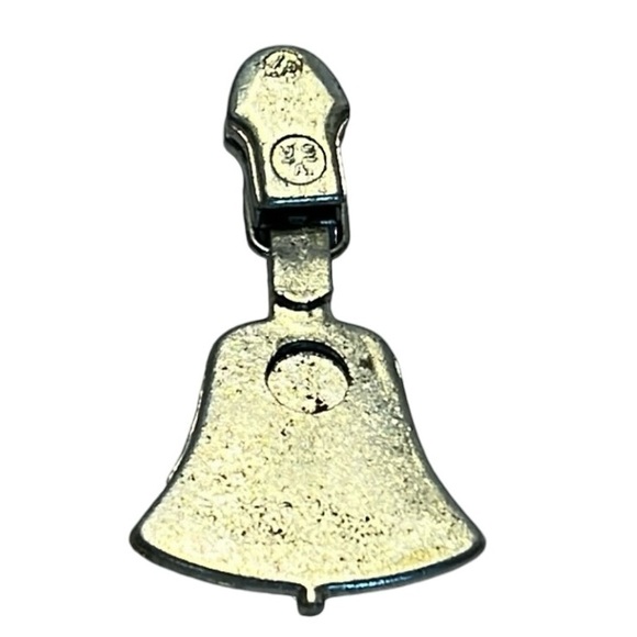Vintage Talon 1776 Silver Tone Zipper Pull - Picture 2 of 2